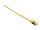 DIGITUS CAT 6A S/FTP Patchkabel, 0,5m, gelb