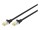 DIGITUS CAT 6A S/FTP Patchkabel, 10 Stück, 1m, schwarz