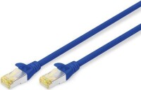DIGITUS CAT 6A S/FTP Patchkabel, 10 Stück, 2m, blau