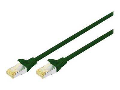 DIGITUS CAT 6A S/FTP Patchkabel, 10 Stück, 3m, grün