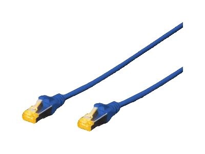 DIGITUS CAT 6A S/FTP Patchkabel, 5m, blau