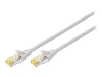 DIGITUS CAT 6A S/FTP Patchkabel, 10 Stück, 5m, grau