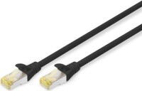 DIGITUS CAT 6A S/FTP Patchkabel, 10 Stück, 5m, schwarz