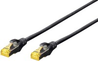 DIGITUS CAT 6A S/FTP Patchkabel, 10m, schwarz