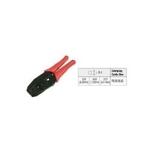 DIGITUS Crimpzange für Koaxialstecker
