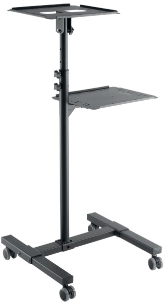 Logilink Projektor/Laptop Wagen, verstellbar, Max.10KG, schw