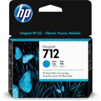 HP 712      Cyan                Tintenpatrone