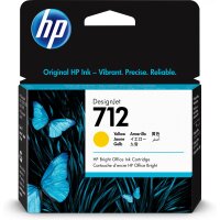 HP 712      Gelb                Tintenpatrone