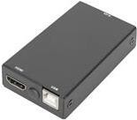 DIGITUS HDMI-Dongle f. modulare KVM-Konsolen, RJ45 auf HDMI
