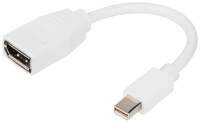 DIGITUS DisplayPort Kabel, mini DP - DP St./Bu. 0,15m...