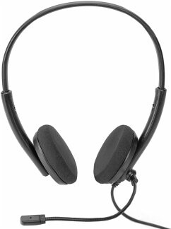DIGITUS On Ear Office Headset mit Geräuschred. 3,5 mm Stereo