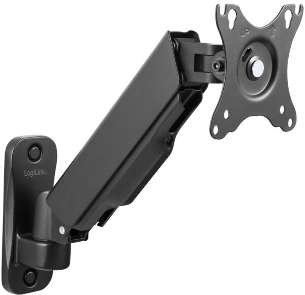Logilink Monitorwandhalterung 17-32",Gasdruckfeder, 90-380mm