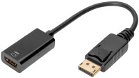 DIGITUS Aktiver DisplayPort Adapter/Konverter, DP auf HDMI