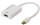 DIGITUS Aktiver Mini DisplayPort Adapter/Konverter,DP-HMDI
