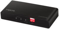 Logilink HDMI-Splitter 1x2-Port, 4K/60Hz, Downscaler, schw.
