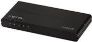 Logilink HDMI-Splitter 1x4-Port, 4K/60Hz, Downscaler, schw.