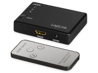 Logilink Switch HDMI 3x1-Port, 1080p/60Hz, HDCP,CEC,RC,smal