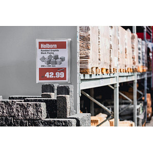 DURABLE Plakattasche wasserdicht A3 selbstklebend 5 i Beutel