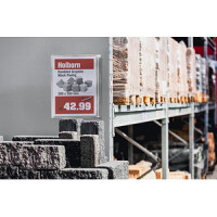 DURABLE Plakattasche wasserdicht A3 selbstklebend 5 i Beutel