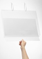 DURABLE Plakattasche wasserdicht A3 Kabelbinder 5 im Beutel