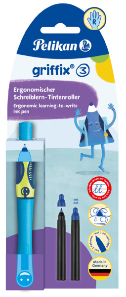 Pelikan griffix Tintenschreiber  Linkshänder Lovely Pink Blister