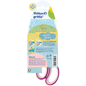 Pelikan griffix Schulschere spitz  Rechtshänder SweetBerry Blister