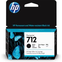 HP 712      Schwarz             Tintenpatrone