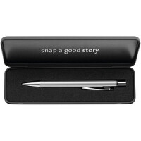 Pelikan Kugelschreiber Snap Metalic K10 Silber im Etui