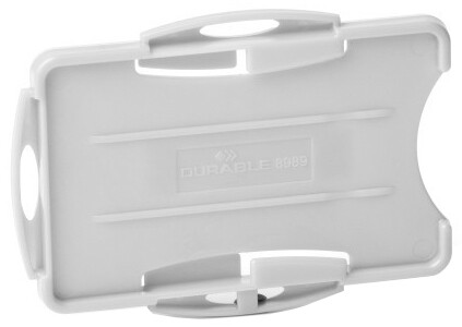 DURABLE Ausweishalter ECO 2 Karten 54x87mm 10er Packung grau