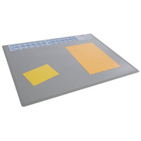 DURABLE Schreibunterlage PP mit Jahreskaleder 650x500cm grau
