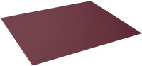 DURABLE Schreibunterlage PP mit Dekorrille 530x400cm rot