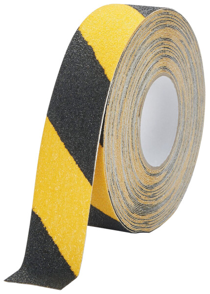 DURABLE Antirutschband DURALINE GRIP+ 50mm breit schw./gelb