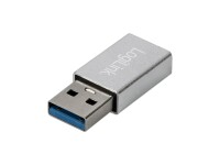 Logilink Adapter USB 3.2 Gen1 Type-C,USB-A/M zu USB-C/F,silb