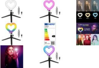 Logilink Herzform-LED-Stativ m.Beleuchtungsteuerung, RGB