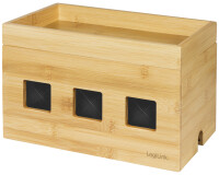 Logilink Kabelbox Bambus 255x140x165mm