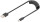 DIGITUS USB 2.0 - USB - A auf USB - C   Spiralkabel max. 1m