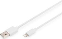 DIGITUS USB Kabel 2.0 A St. -> Lightning St., MFI 2M...