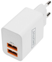 DIGITUS Ladegerät 15W  2 Port 2x USB-A...
