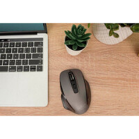 DIGITUS Funkmaus ergonomisch optisch   6T 2.4GHz grau