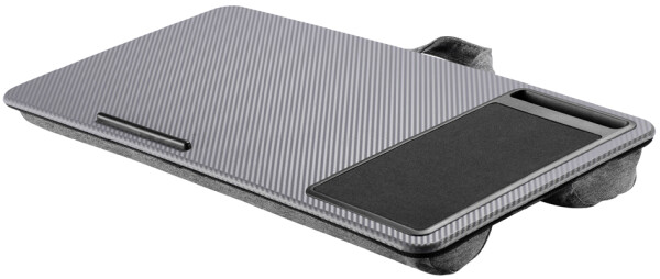 DIGITUS Notebookständer bis 17" Handy-Slot.Mauspad, grau