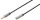 DIGITUS Audio Verlängerungskabel 3,5mm Klinke Buchse Nylon1m