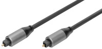 DIGITUS Toslink-Verbindungskabel St/St 3m schwarz
