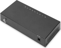 DIGITUS Switch 8-Port  10/100           Unmanaged schwarz