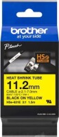 Schrumpfschlauchkassette Brother 11,2mm gelb/schwarz HSE631E