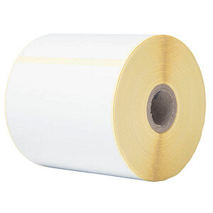 Einzeletikettenrolle Brother weiß 102x152mm