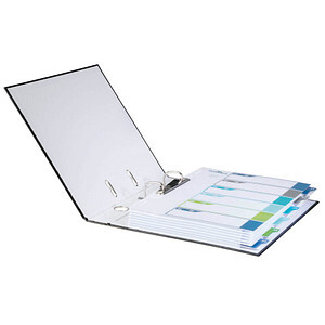 DURABLE Register A4 + 6tlg. 1-6 farbige Taben+trans. Formbl.