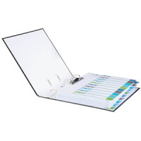 DURABLE Register A4 + 10tlg. 1-10 farbige Taben+trans. Form.