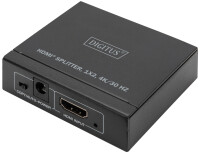DIGITUS HDMI Splitter 1x2 4K/30Hz schwarz