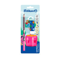 Pelikan Schreiblernbleistift Set Combino BS,Rad.,Ansp.,pink