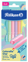 Pelikan Faserm. Colorella Star C302 PASTELL 6 ST...